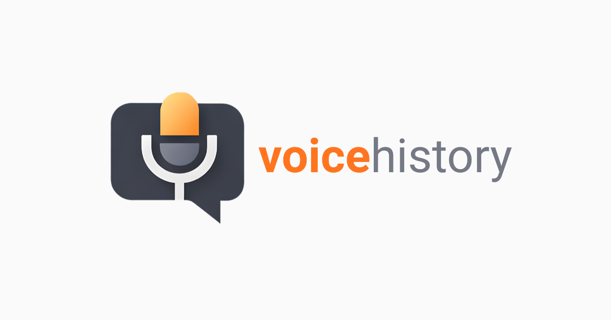 Grandparent sharing oral history memories during a family interview